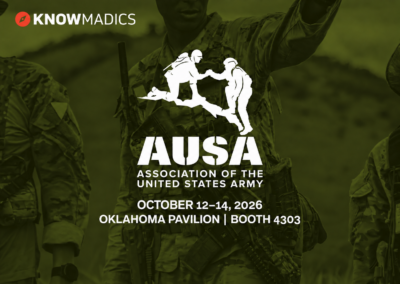 Knowmadics Showcases Real-Time Operational Awareness at AUSA 2026